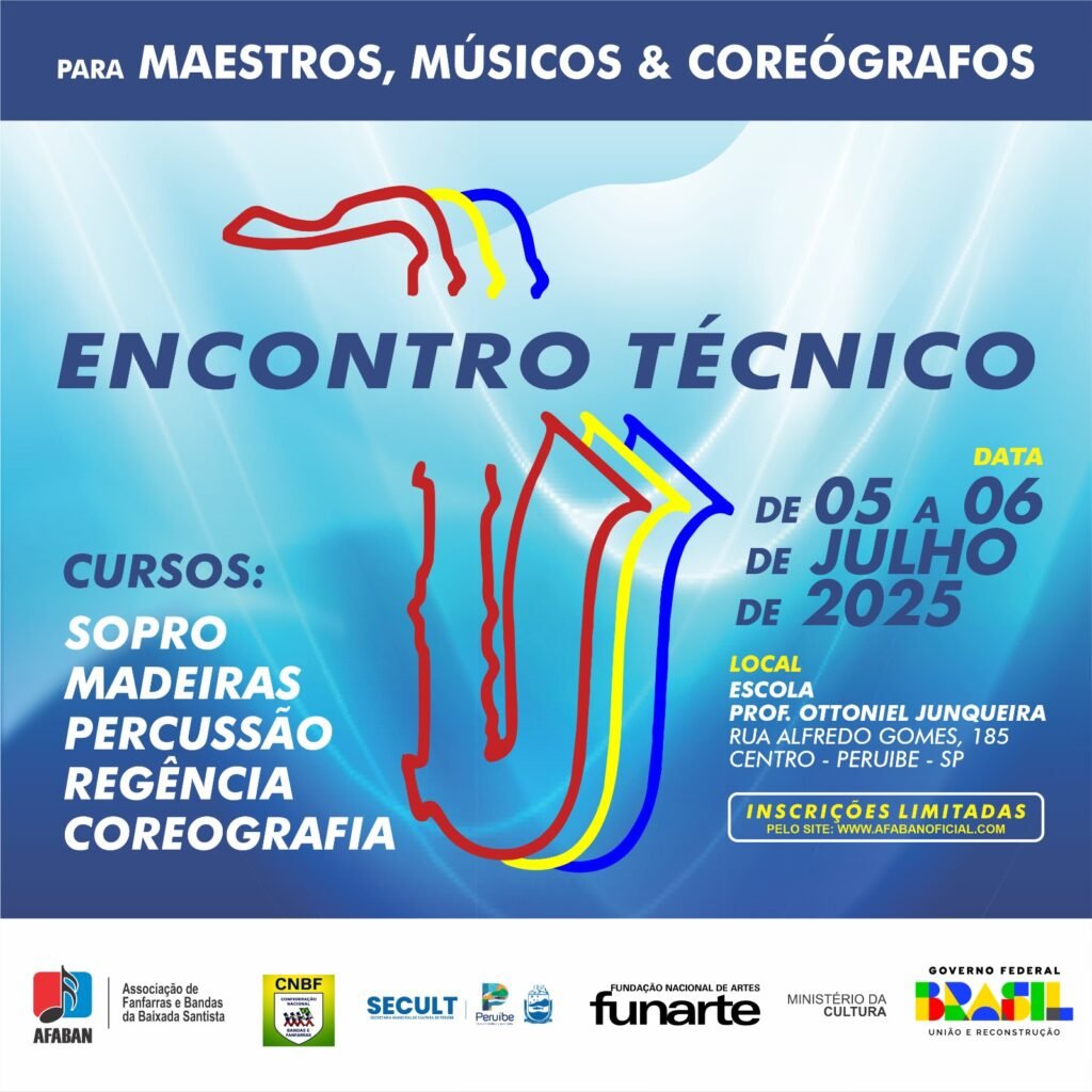Encontro Técnico para Maestros, Músicos e Coreógrafos